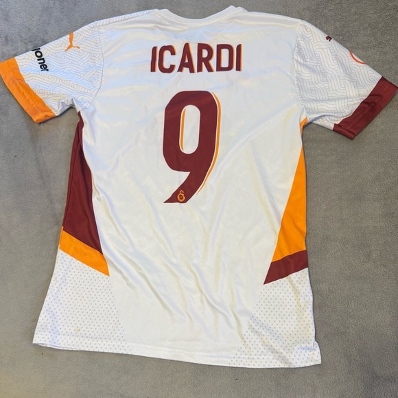 Puma Other - Galatasaray S.K. 2024/2025 Away Soccer Jersey Player Mauro Icardi Puma Size Med
